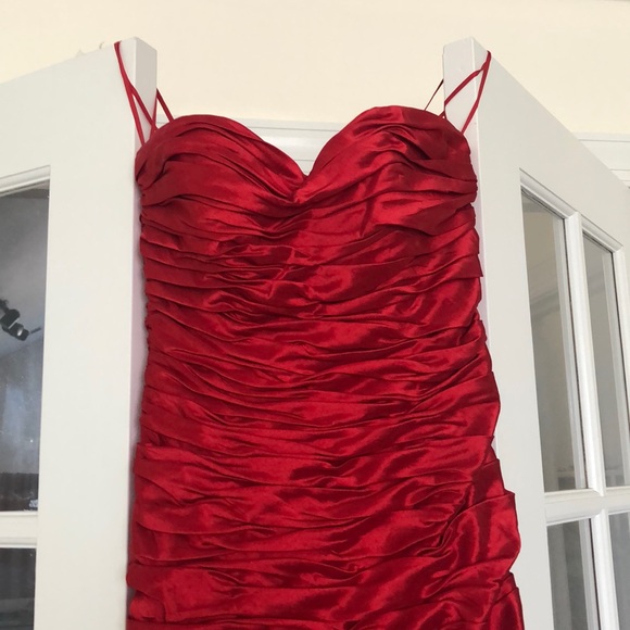 Camille Dress Red size 2 - Picture 3 of 5